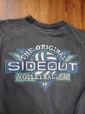 Vintage Sideout Volleyball Crewneck Sweatshirt